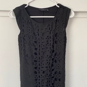 Apt.9 black sleeveless top. Like new condition